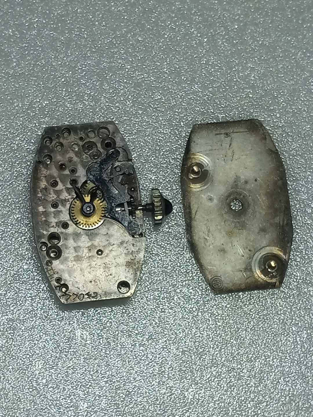 Vintage 1920’s Bulova 6F 15 jewel Watch Movement As Is for parts/repair / Runs