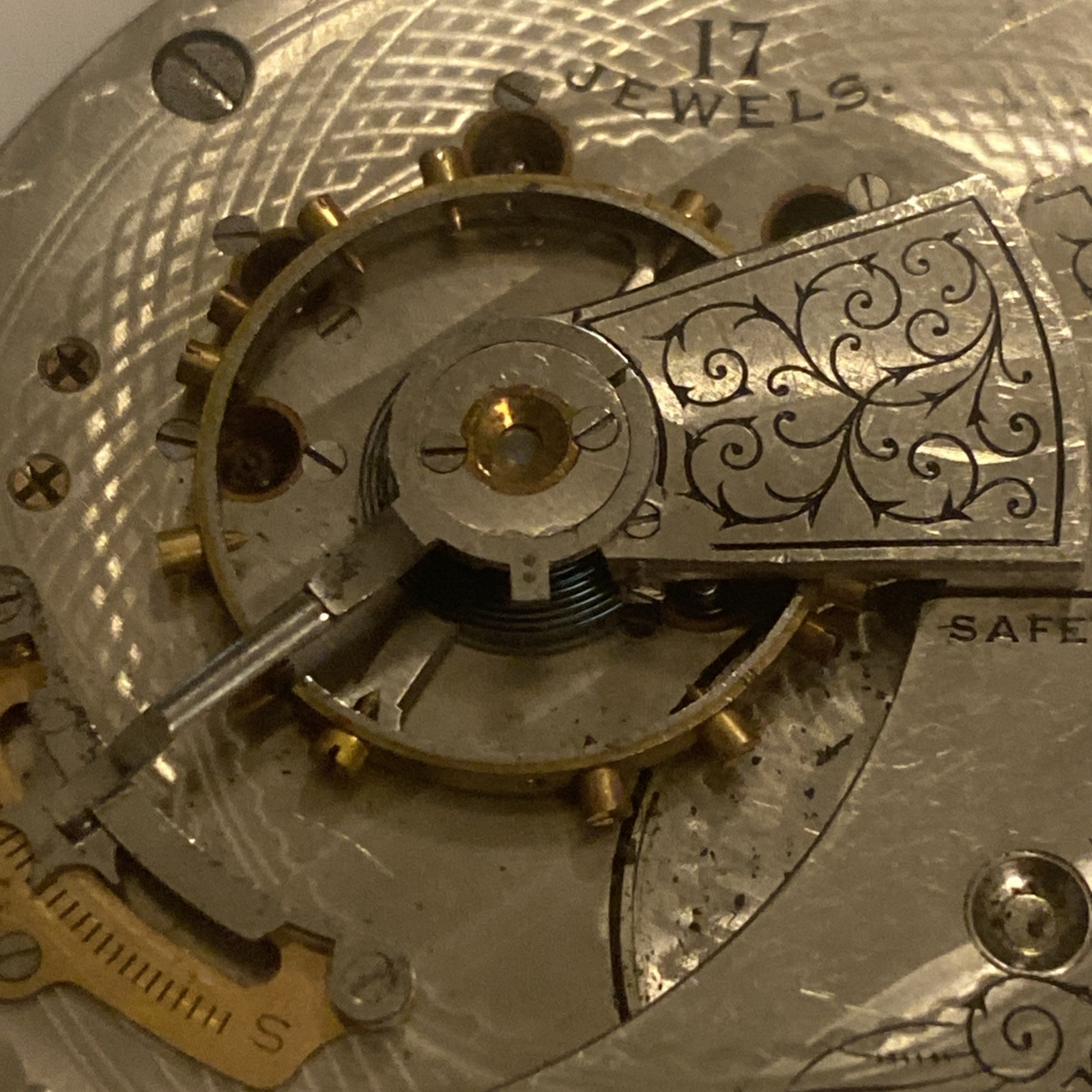 American Waltham Watch Co. Pocket Watch Movement Parts Repair