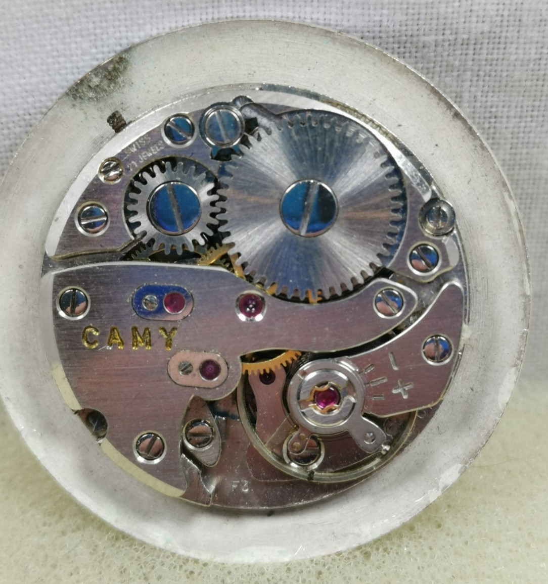 Camy 17J Cal. FHF 67 Swiss Wristwatch Movement Repair/Parts