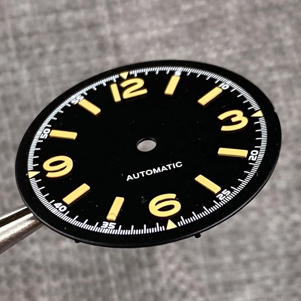 200M Dive Case For 50 FATHOMS Watch Bubble Sapphire Sandblasted fit NH35 NH36