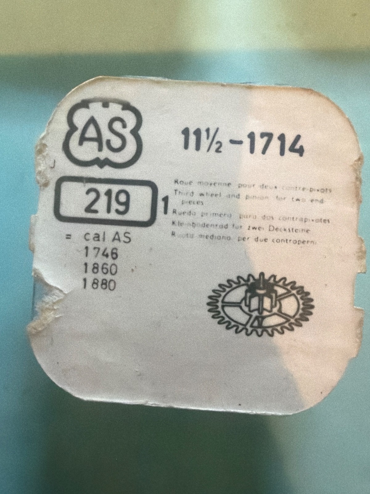 NOS – #210 & #219 Third Wheels & #220 Fourth Wheels – Various Calibers
