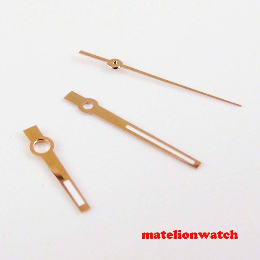 Classic Watches Hands Parts Fit For Miyota 8215 821A Movement Silver Golden