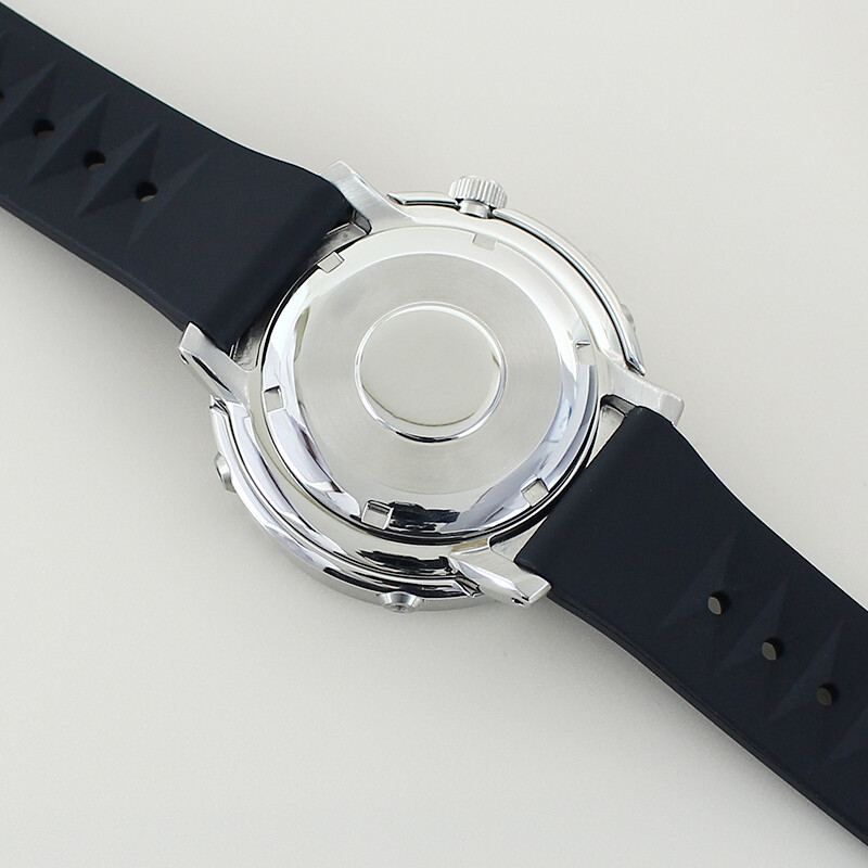 43.3mm Seiko Tuna Baby Watch Case Rubber Strap Sapphire Glass For Seiko nh35nh36