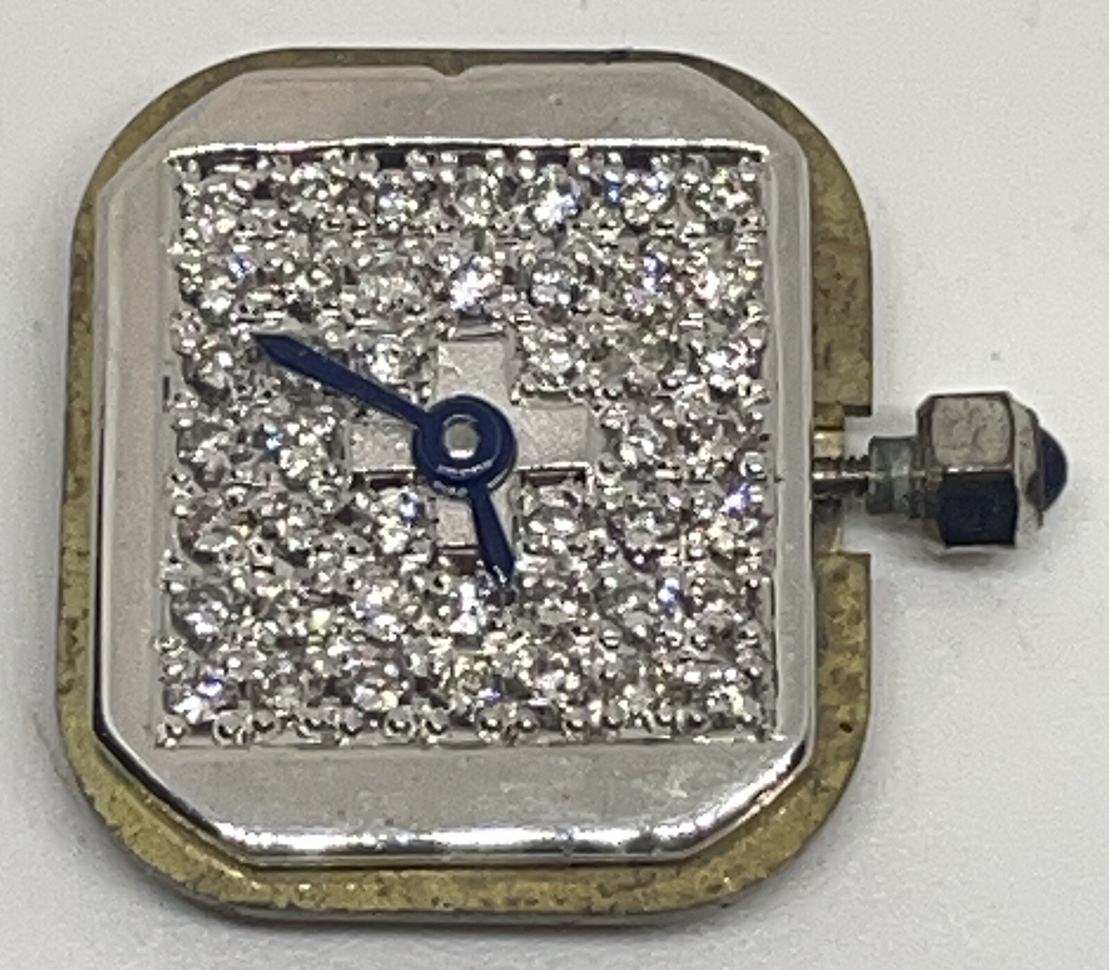 RONDA MOVEMENT Diamond Dial 4 Jewels Swiss Does Not Run