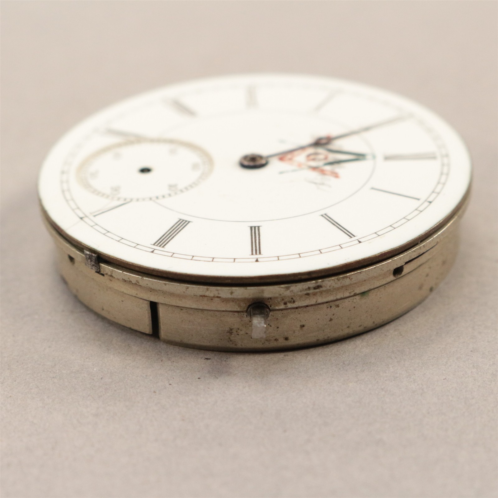 Illinois 16 Size 15 Jewel Pocket Watch Movement – Lever Set – Masonic – RC2338