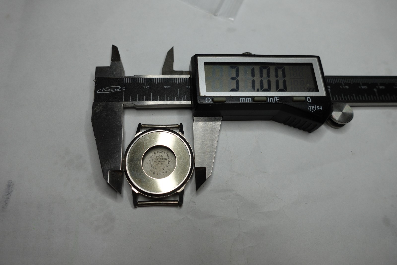 Elgin Watch Star Case 6719 NOS