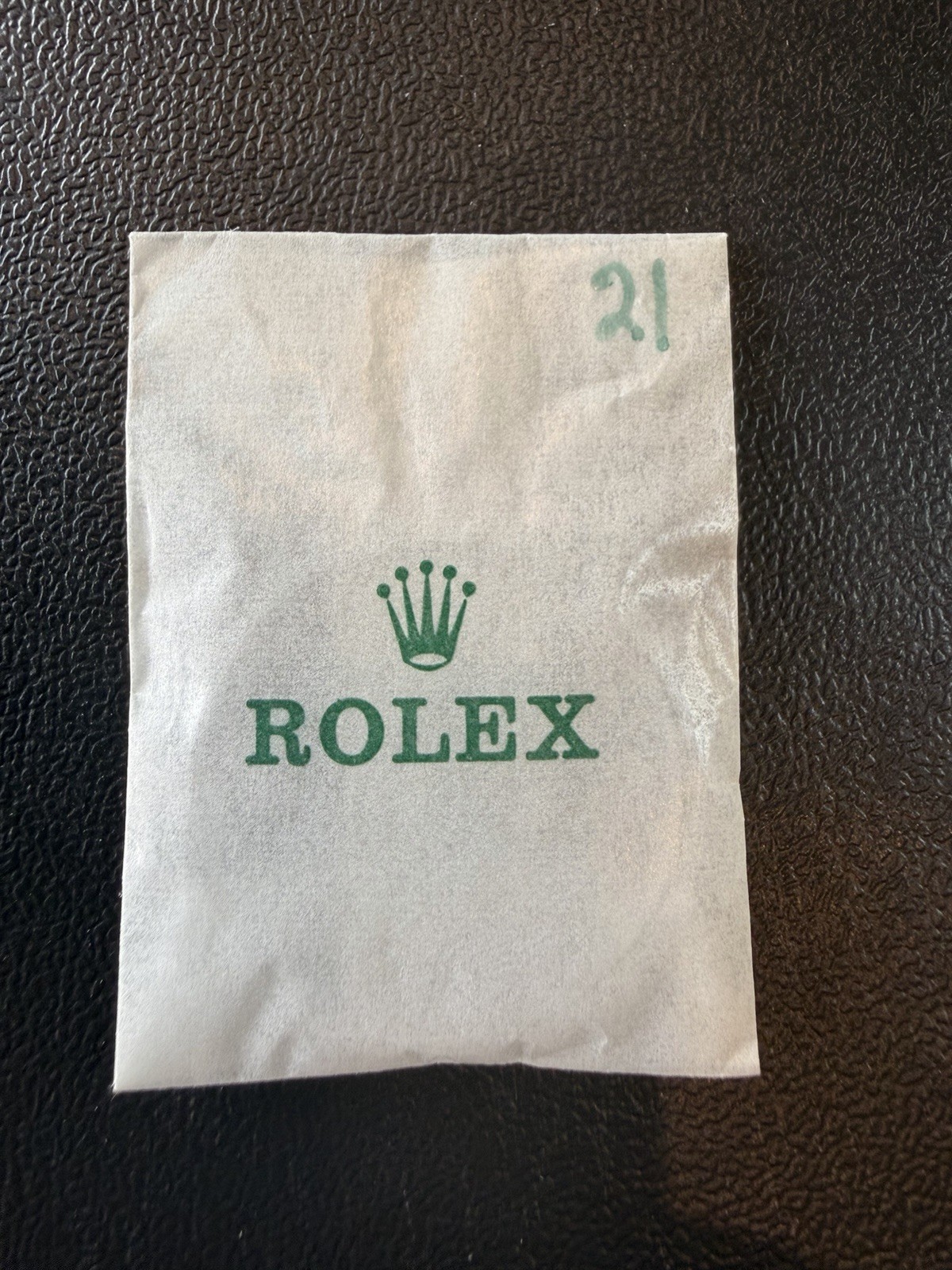 Vintage Rolex Tudor Tropic 19 Genuine Oyster Crystal NOS – Factory Sealed