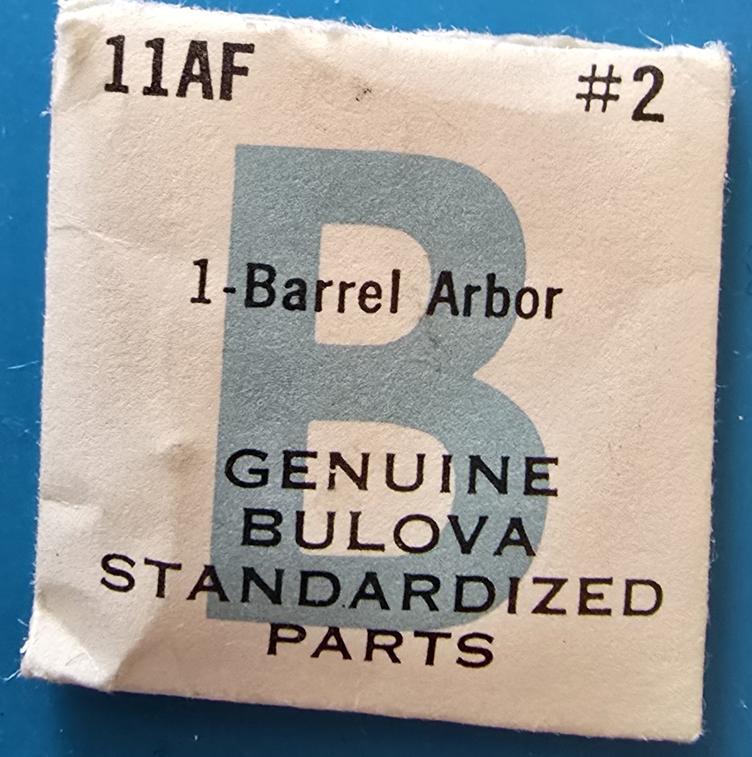 Bulova Cal. 11AF #2 Barrel Arbor NOS