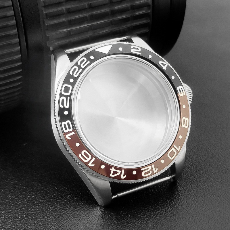 39mm Watch Mod Sapphire Glass Stainless Case for NH35 NH36 8215 Movement