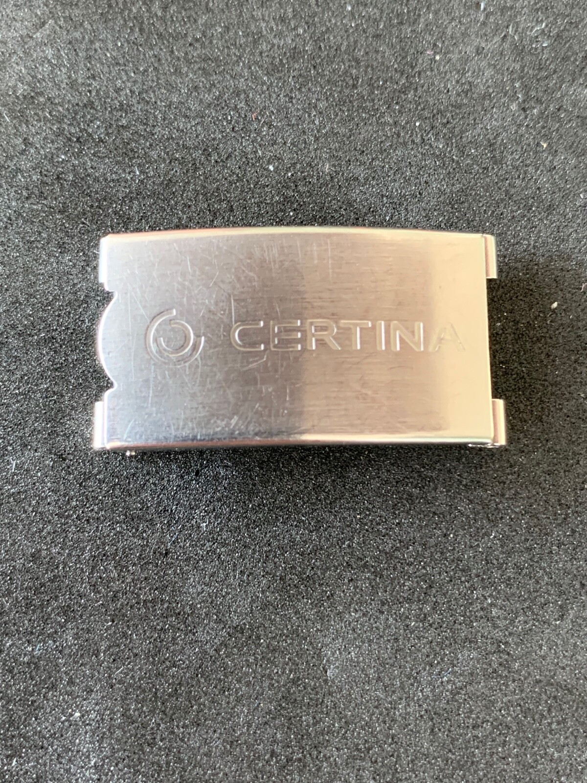 Various Vintage 18mm Certina NSA Bracelet Clasp Buckle Steel Titanium Novavit