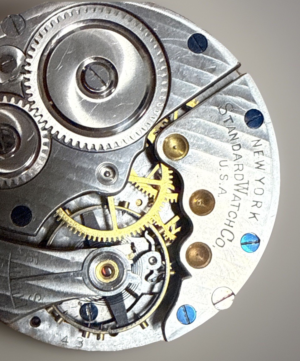 ⌚🇺🇸 RARE STANDARD U.S.A. POCKET WATCH – HIGH GRADE SWISS MOVEMENT🇨🇭