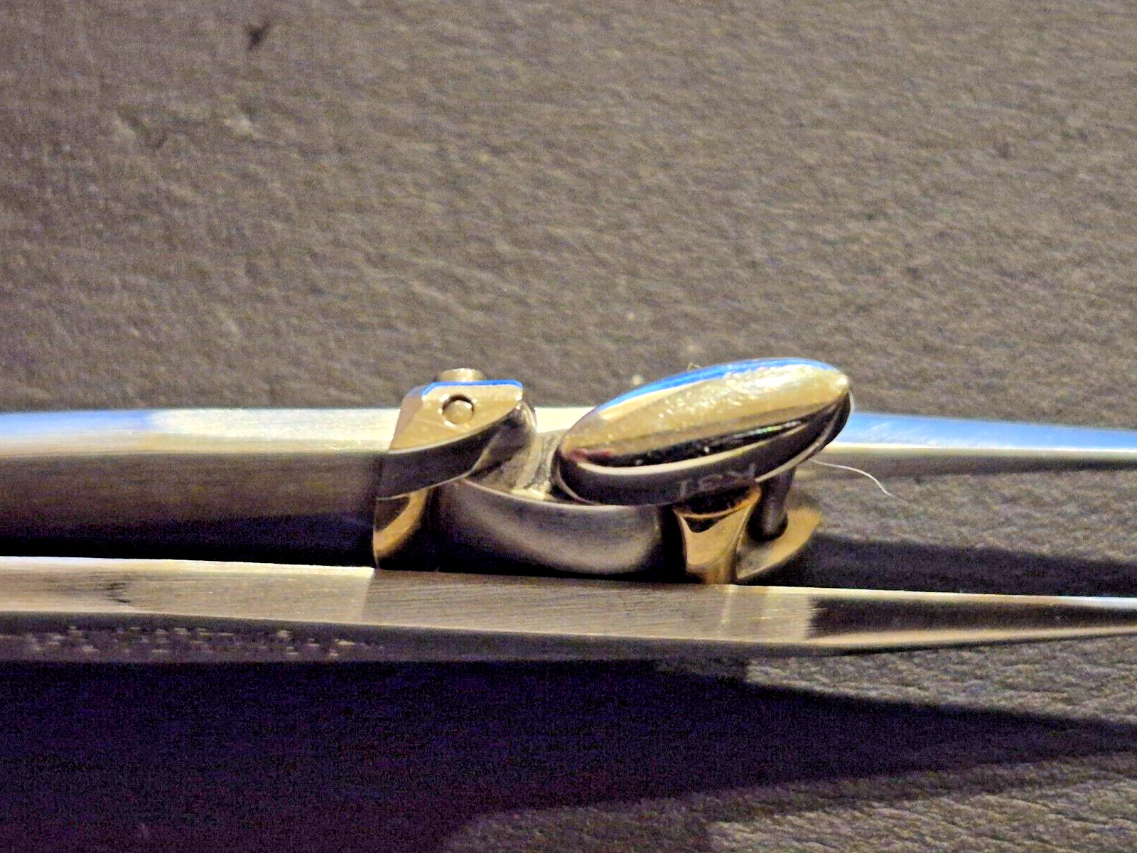EBEL BRASILIA BAND BRACELET END PIECE S&G for 16mm Wide CASE AND Additional Link