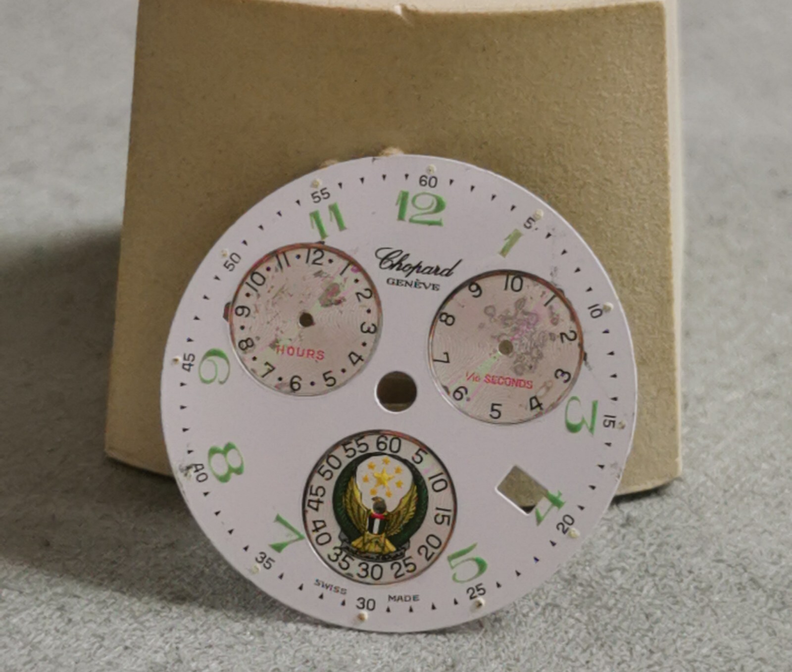 Chopard Mille Miglia Uae Dial Genuine Rare Arab For Chrono 8271 Used Condition
