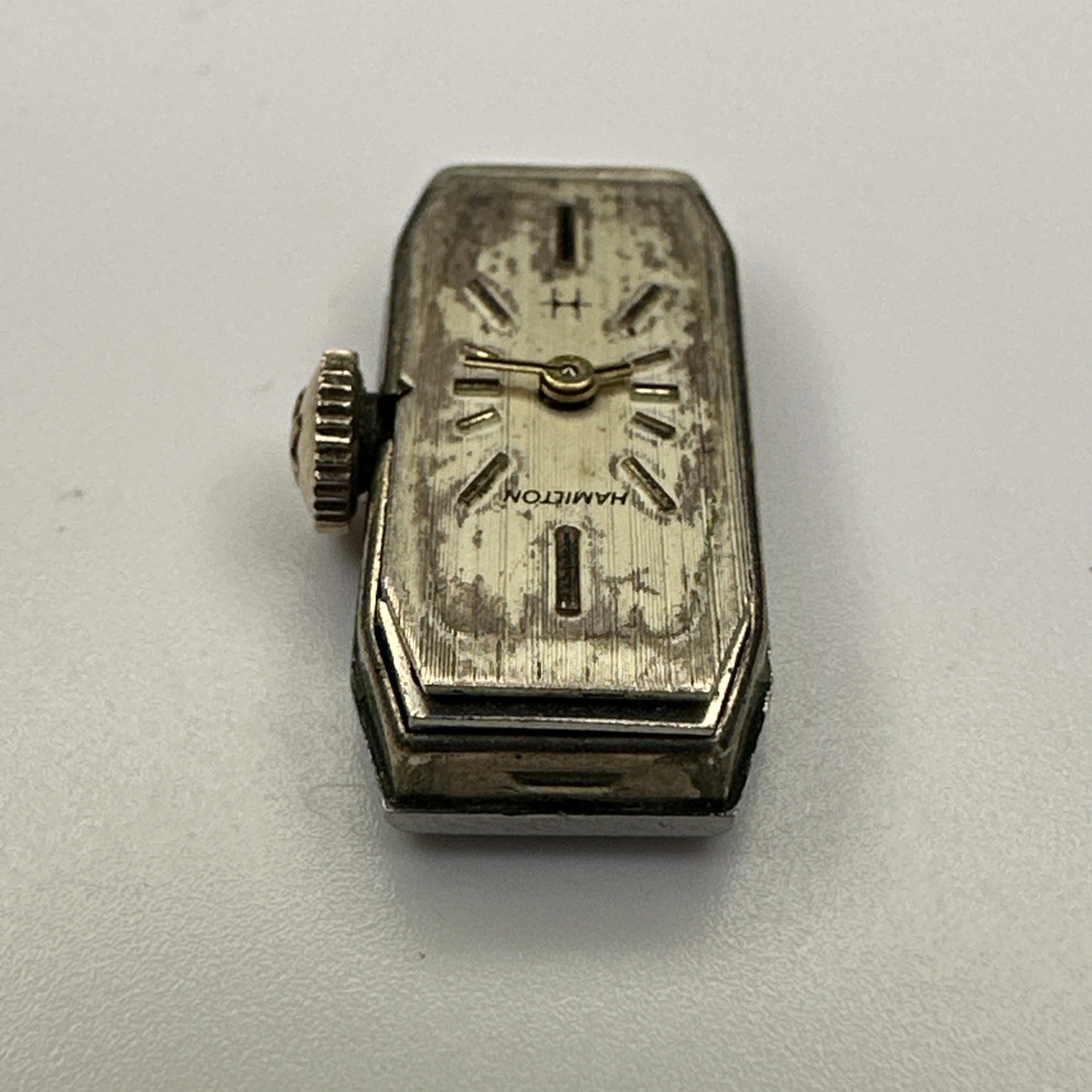 VINTAGE LADIES HAMILTON WRIST WATCH MOVEMENT, CAL. 609, 17 JEWEL