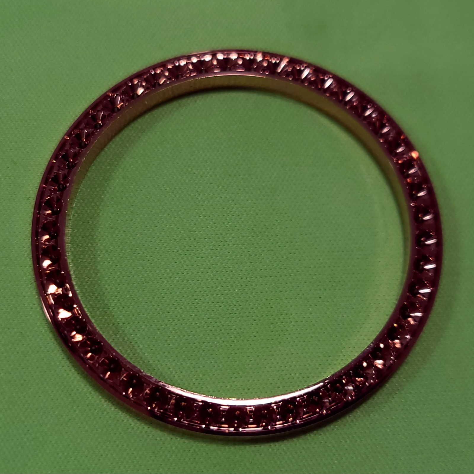 New Rolex Datejust II 41mm 126301 Rose Diamond Bezel Blank – 45 Stones 5pt 2.3mm