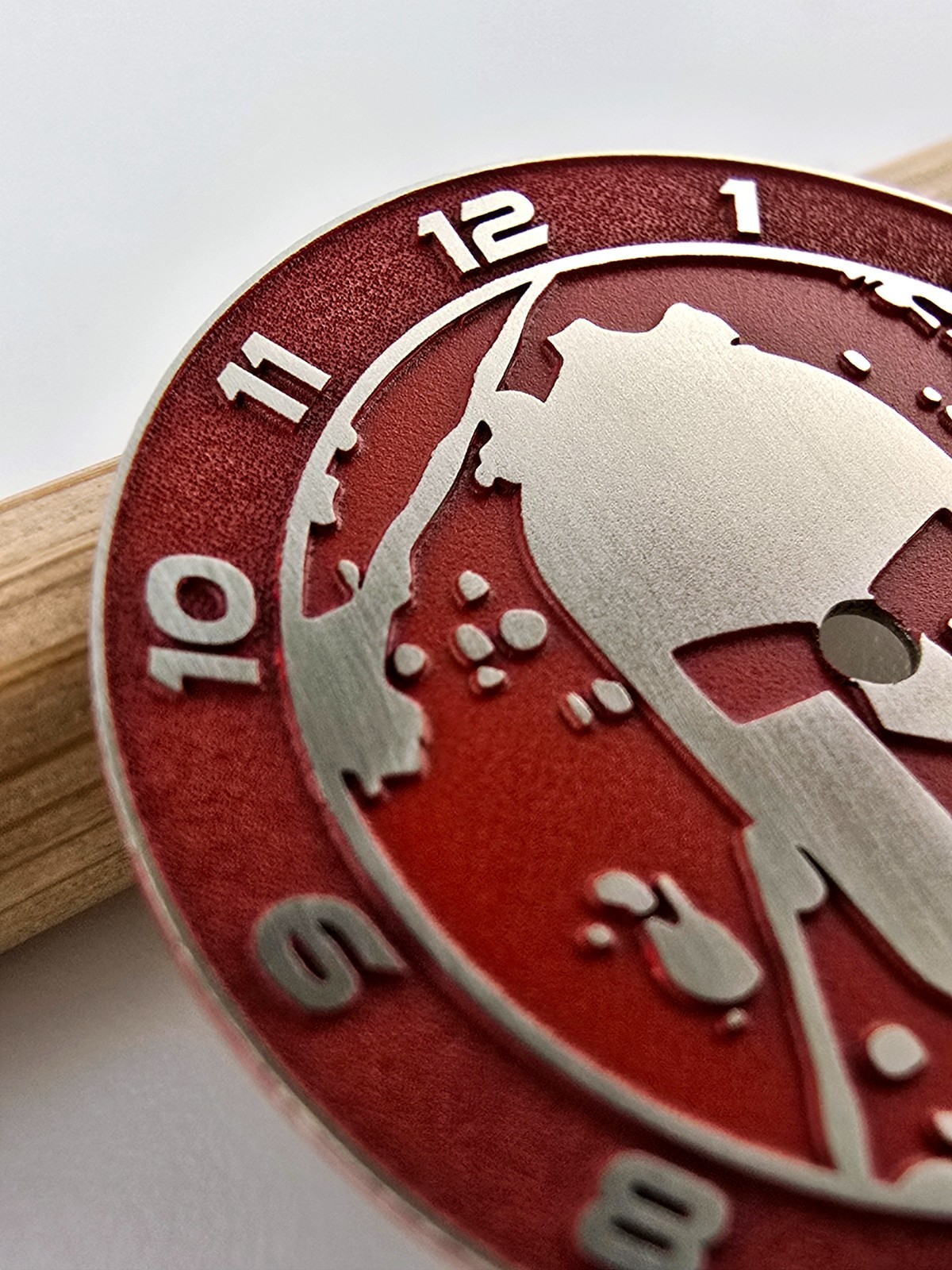 Custom-Made Laser Engraved Watch Dial | SPARTAN RACE – Order any designsize