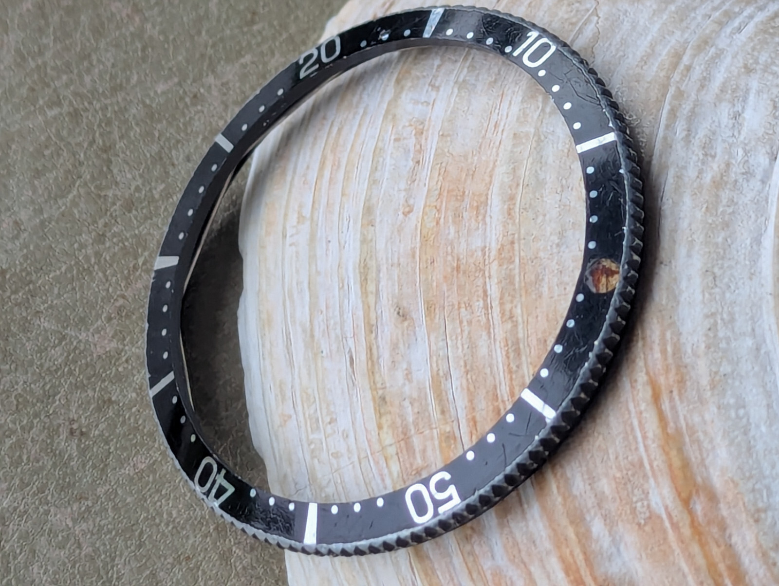Vintage Early 1960’s 1st Gen Titus Calypsomatic 5913 Diver COUNTDOWN BEZEL ONLY