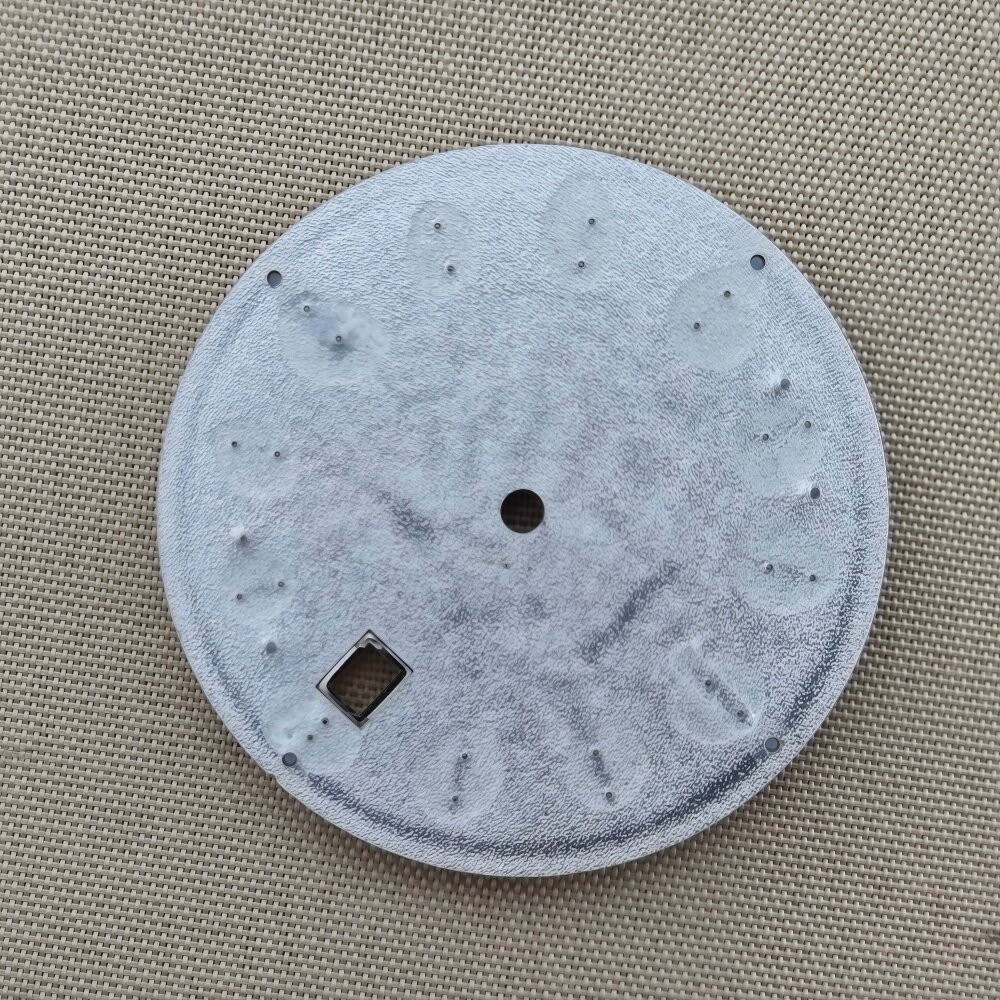 33.5mm Sakura Cherry Blossom Watch Dial White Textured Fit NH35 NH36 Mod Part