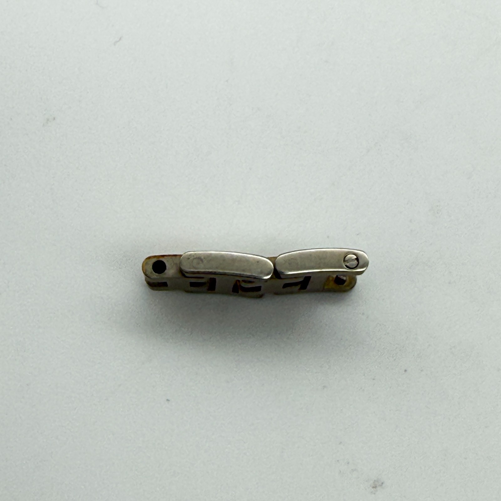 HERMES Clipper Watch 2Link 12mm Genuine Gold SS