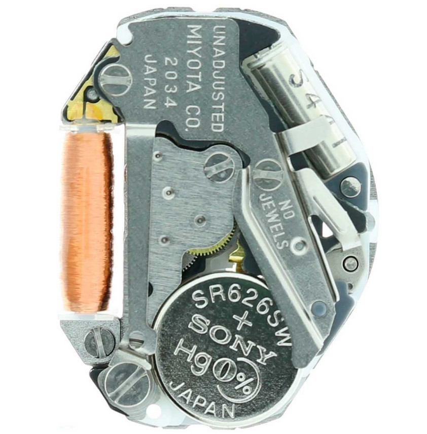 Miyota/ Citizen / Miyota 2034 Quartz Watch Movement Overall Height 4.9mm