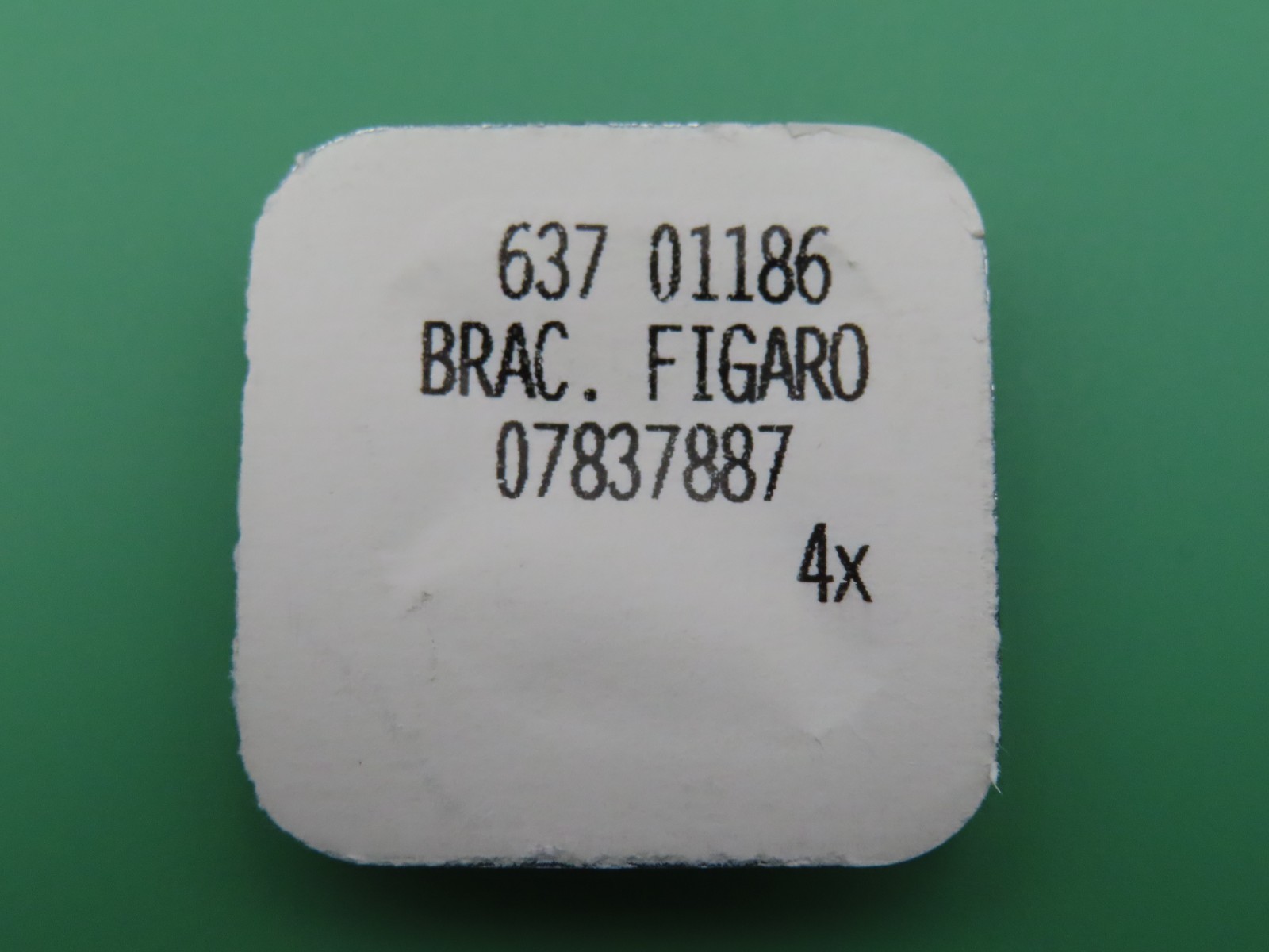 Cartier Brac. Figaro Screw (1 only) 637 01186 07837887 NOS Genuine