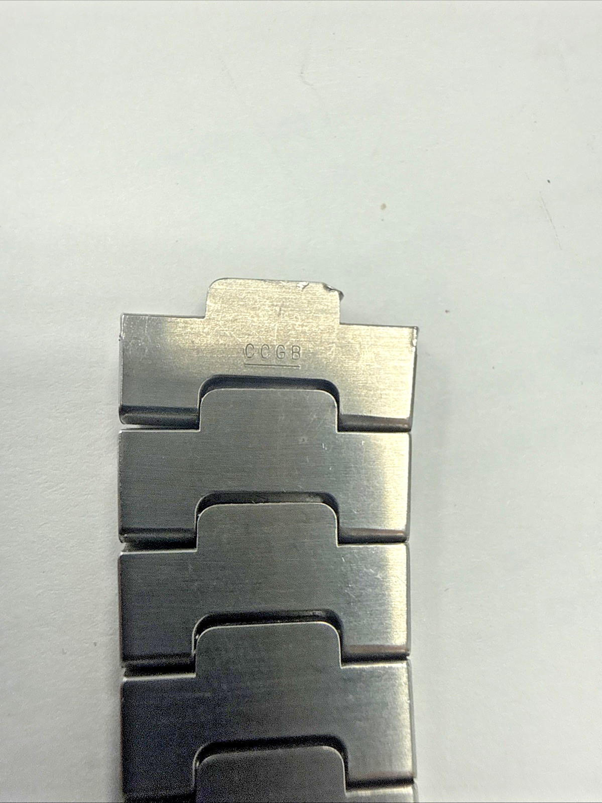 Cartier Santos Section Of Links Steel Original Not Complete # e12397