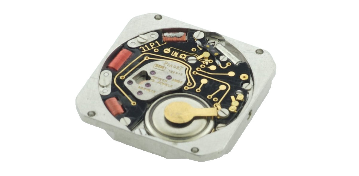 PIAGET Polo Rare Vintage 18K Yellow Gold & Black Onyx ‘Zebra’ Dial & Movement