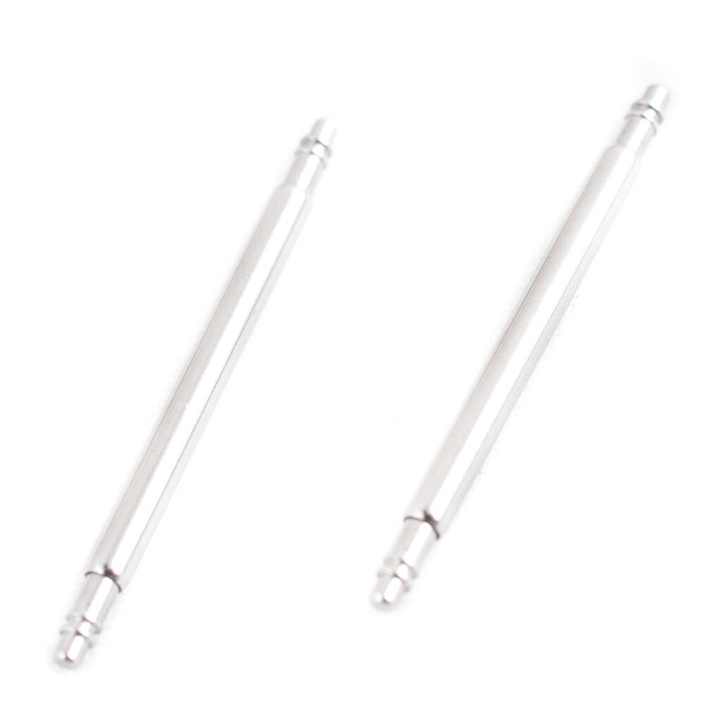 Thin Watch Spring Bars for Seiko Fat Lug Holes 1.1mm tips 1.8mm thick for straps