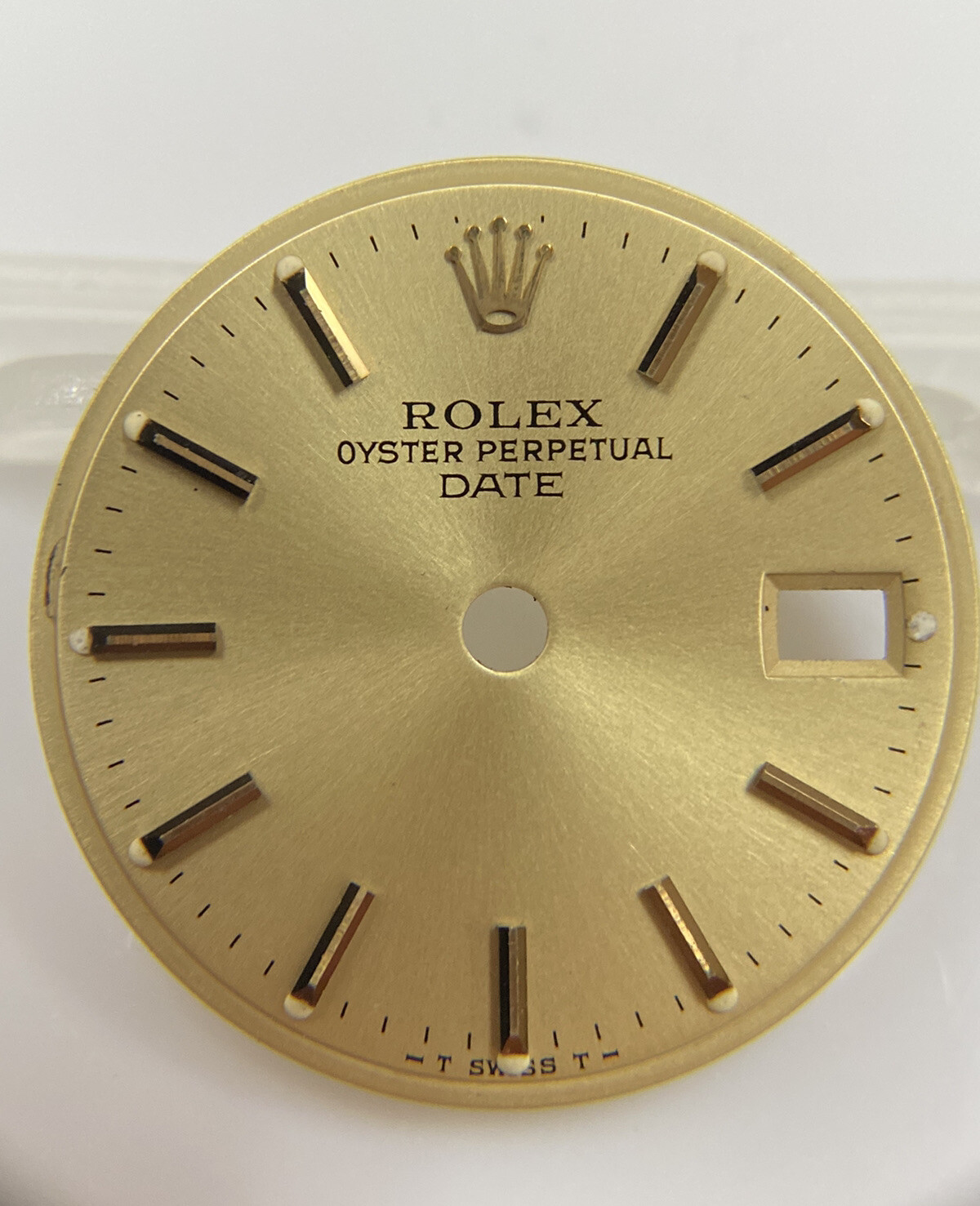 Genuine Rolex Lady Datejust 26mm Champagne Gold Stick Dial 6917 69173 Cal. 2035