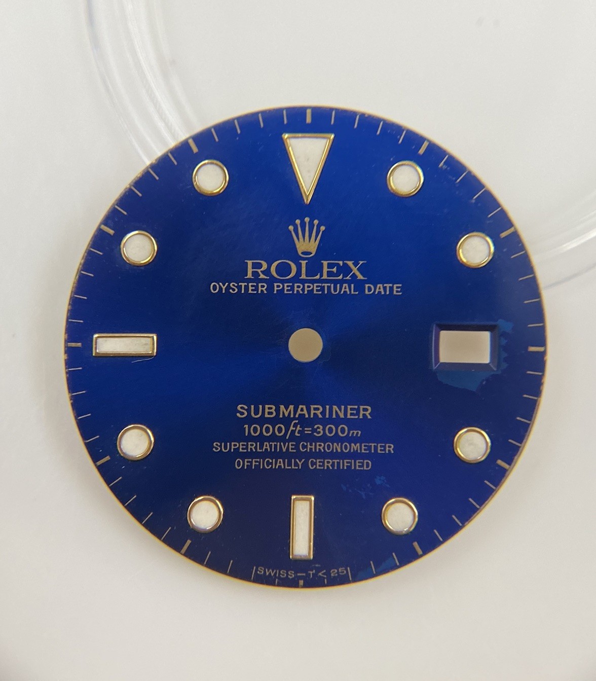 Genuine Rolex Submariner 16613 16618 16808 Cal. 3035/3135 Blue Tritium Dial