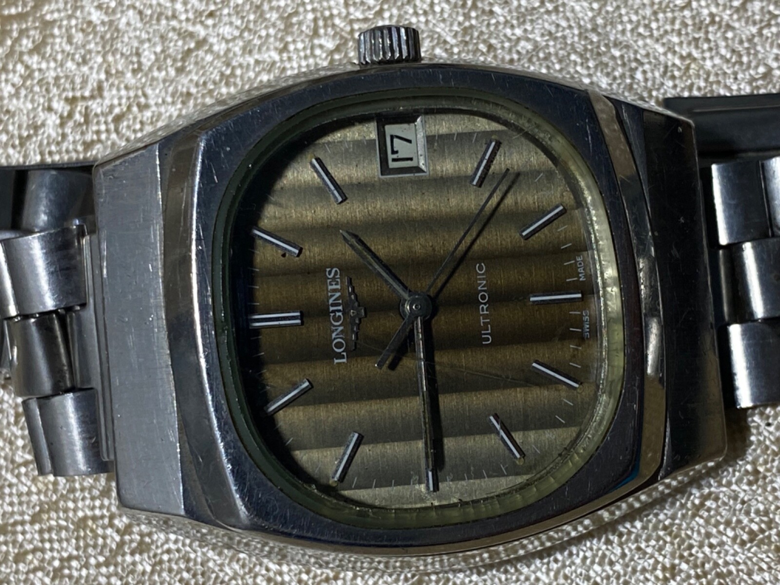 LONGINES ULTRONIC WATCH 6312 ESA 9162 FOR PARTS OR REPAIR.