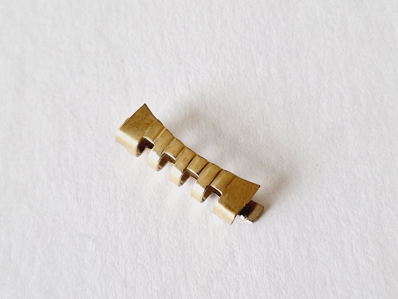 Omega Bracelet End Piece/Link Gilt Reference 564 Genuine (x1)