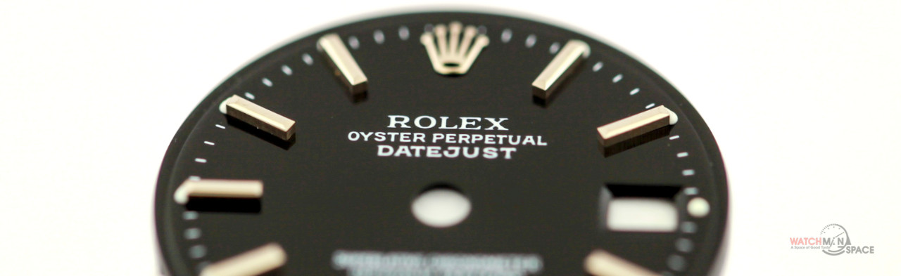 Original Lady Rolex Date 6917, 79160, 79240 Gloss Black Stick Dial SS #J14