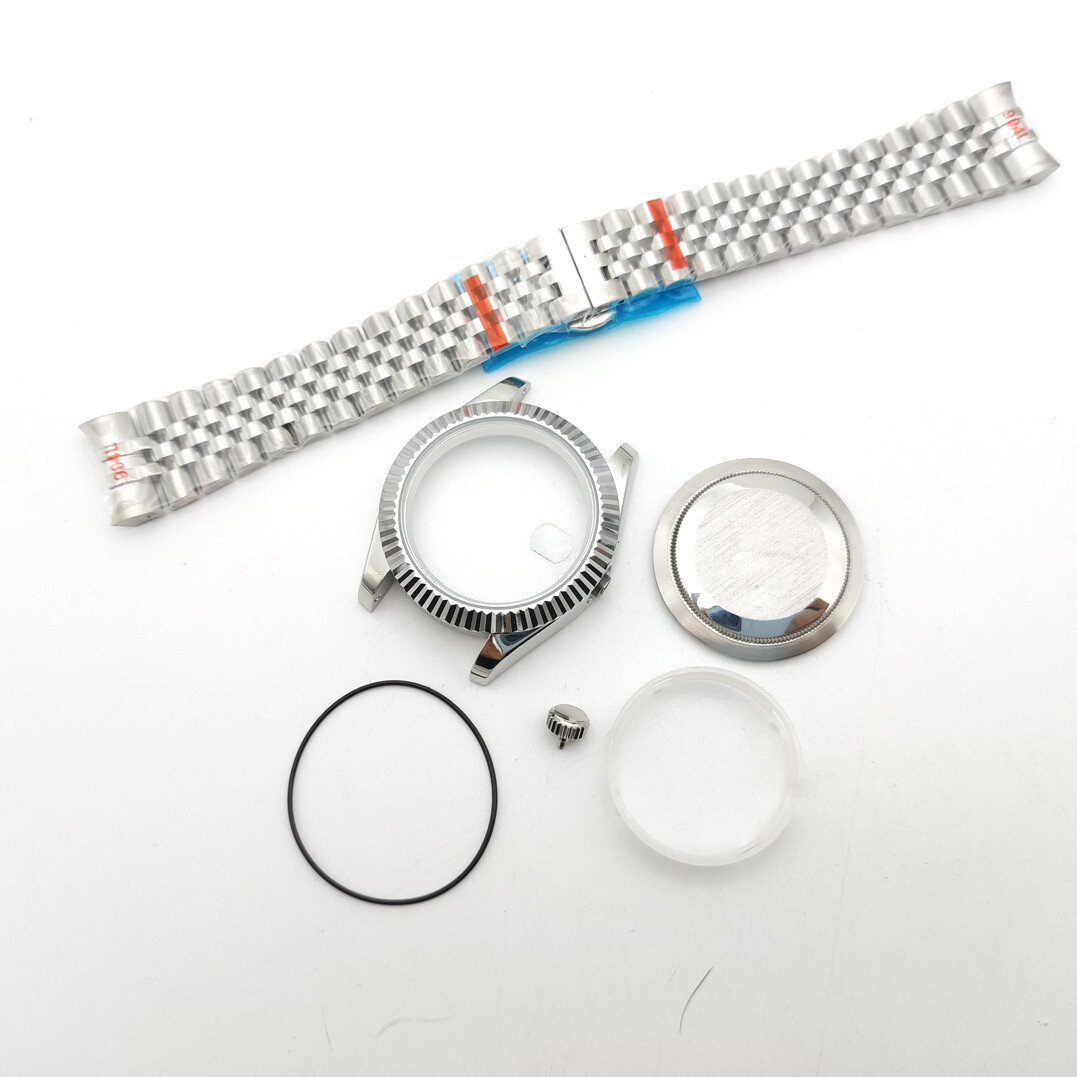 41mm NH35 Case + Dial 31mm + Hands for NH35 Movement Watch Accessories