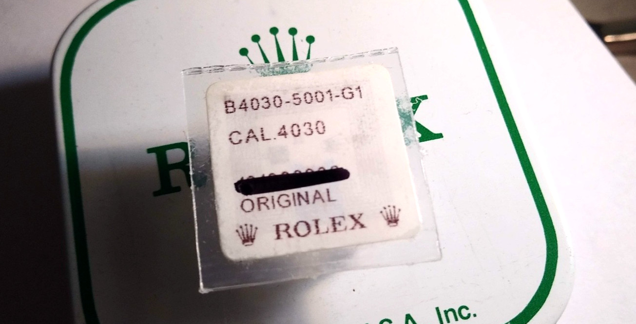 Rolex 4030 5001 Set of Screws for Chronograph NEW/Sealed DAYTONA FACTORY SEALED