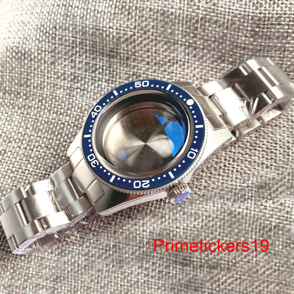 300M Watch Dive Case Steel Strap Sapphire Glass Fit NH35 ETA2824 PT5000 Movement