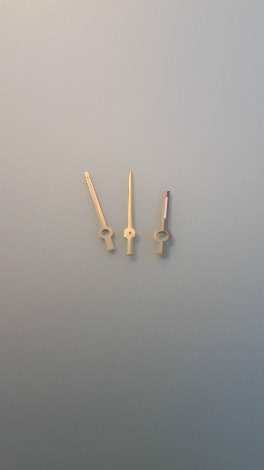 2 SETS Gold Colour RLX Diamond Cut Watch Hands Cal.2030 2035 2130 2135 2230 2235