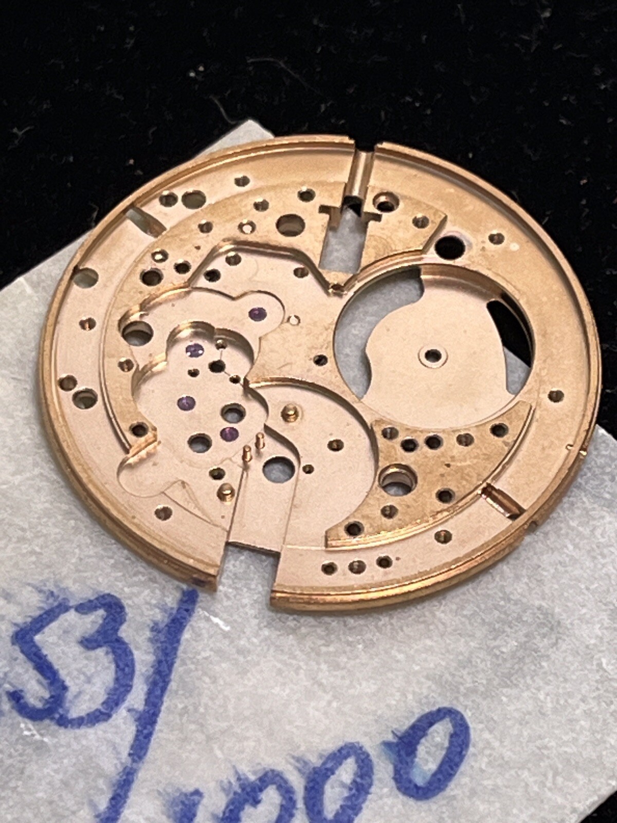 Omega New-Old-Stock Bumper Automatic ***Mainplates***