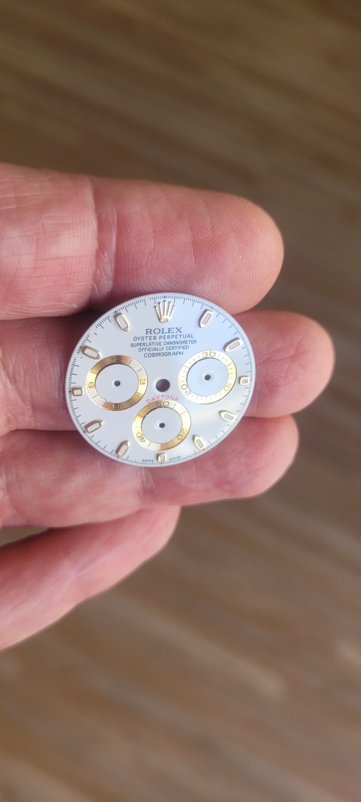 Rolex 100% Genuine Beautiful White Daytona dial for 116523, 116503, 116508, Etc.