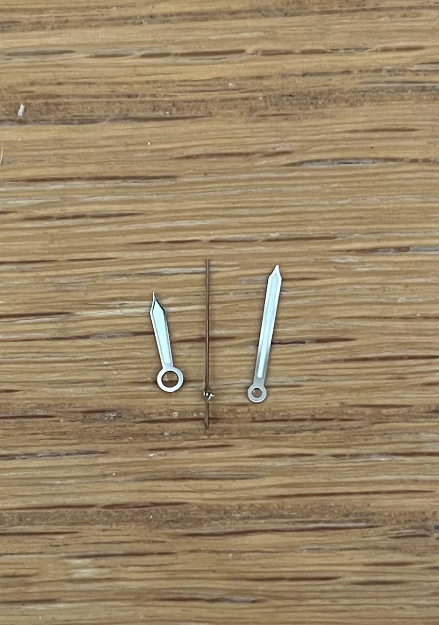 ETA 2824 Silver Watch Mod Hand Set For ETA 2834 2836 2750 952.033 2893 2973 Etc