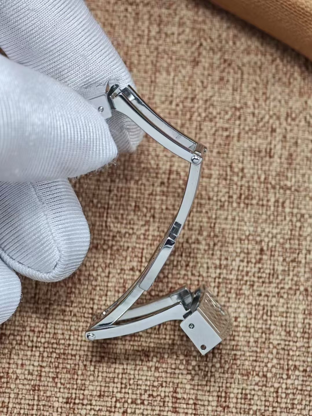 16mm 18mm Steel Folding Buckle Clasp Fits Patek Philippe Aquanaut 5167 5164 5268