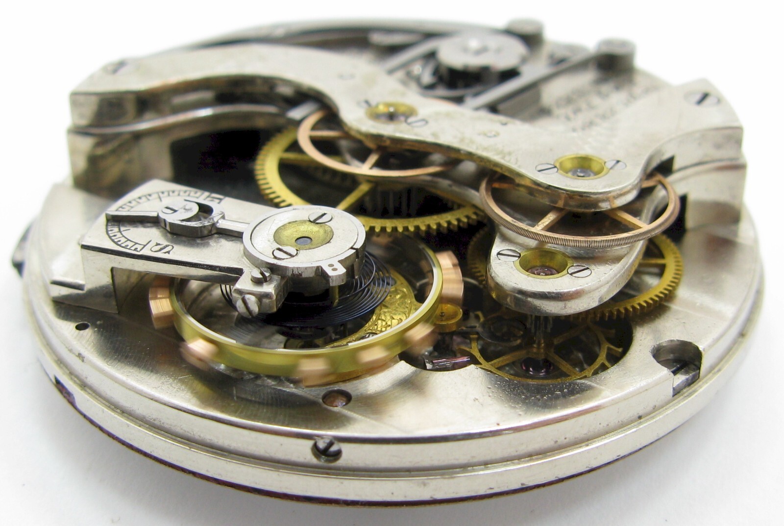 Waltham 14s 1884 Watch Movement 17 jewels fit OF case Serial 2824132 for parts