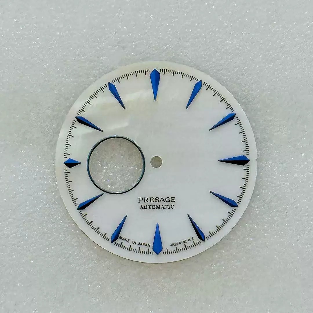 35mm Hollow Out Fritillaria Watch Dial No Lume for Nh38 Nh70/72 Movement Parts