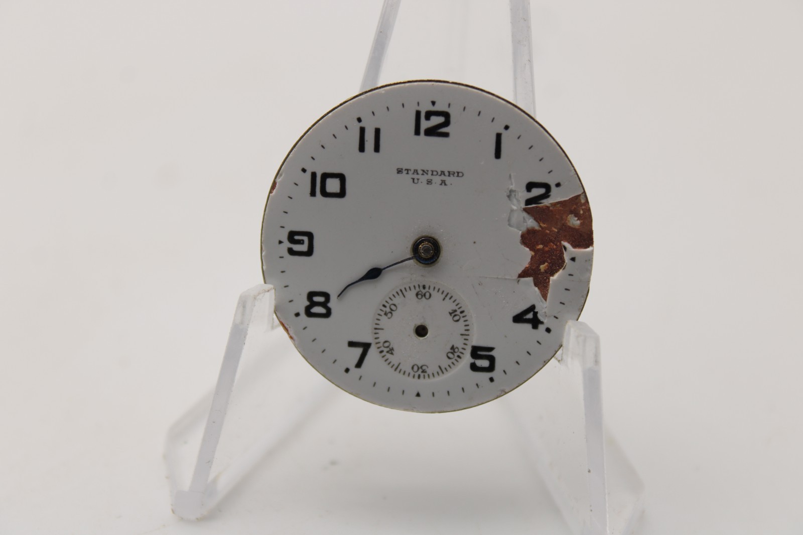 1911 NEW YORK STANDARD POCKET WATCH MOVEMENT PI052903 GRADE 730 3/0s 7j (F4F)