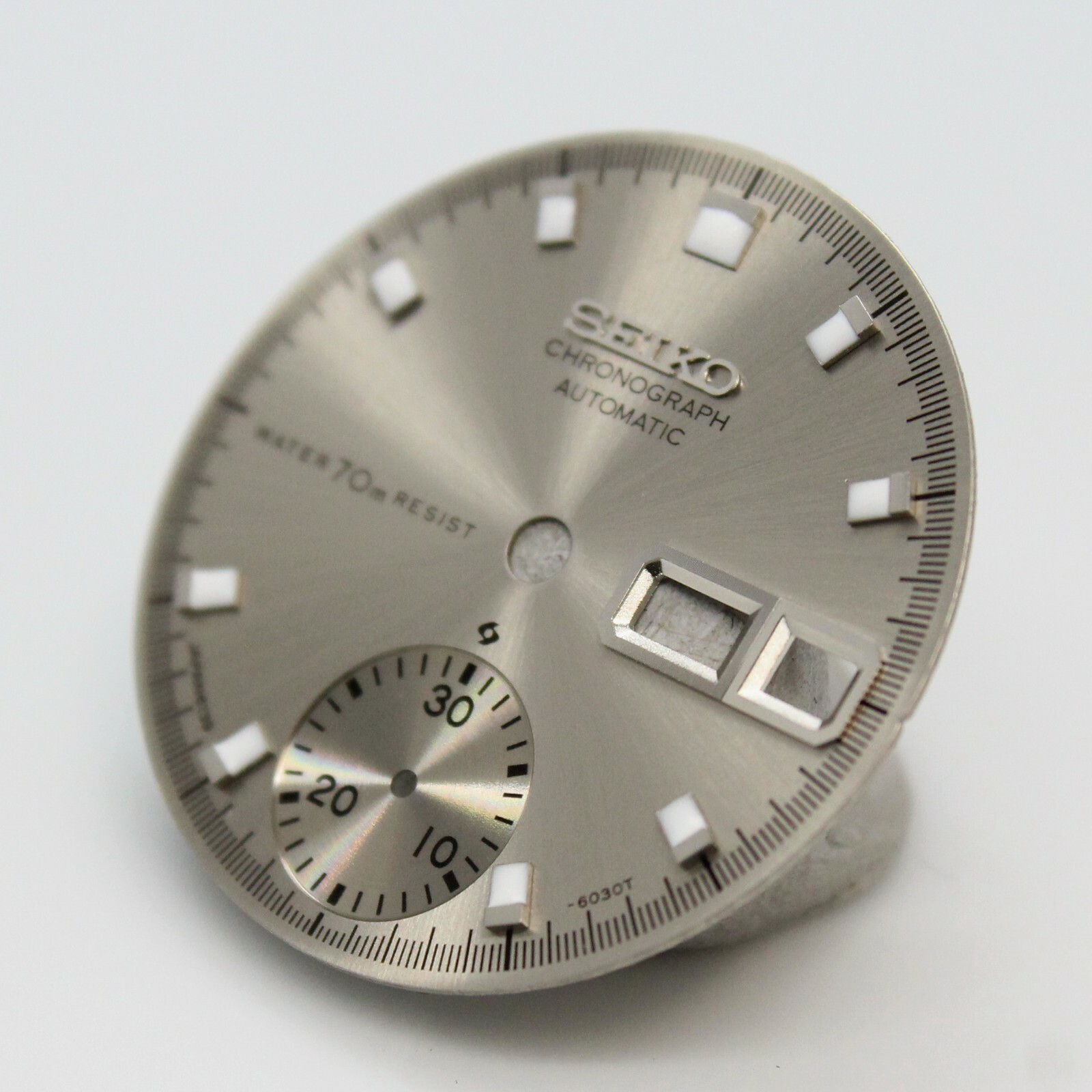 Silver Resist Dial SEIKO Chron 6139-6000 6139-6001 6139-6002 6139-6005 Pogue