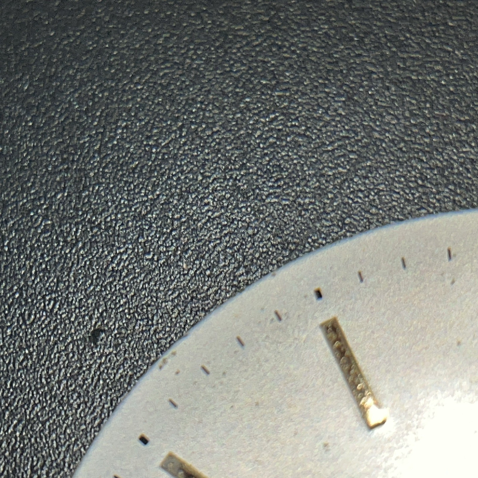 VTG La Forge Watch Dial with Sub -Seconds Swiss Made for Parts Repair