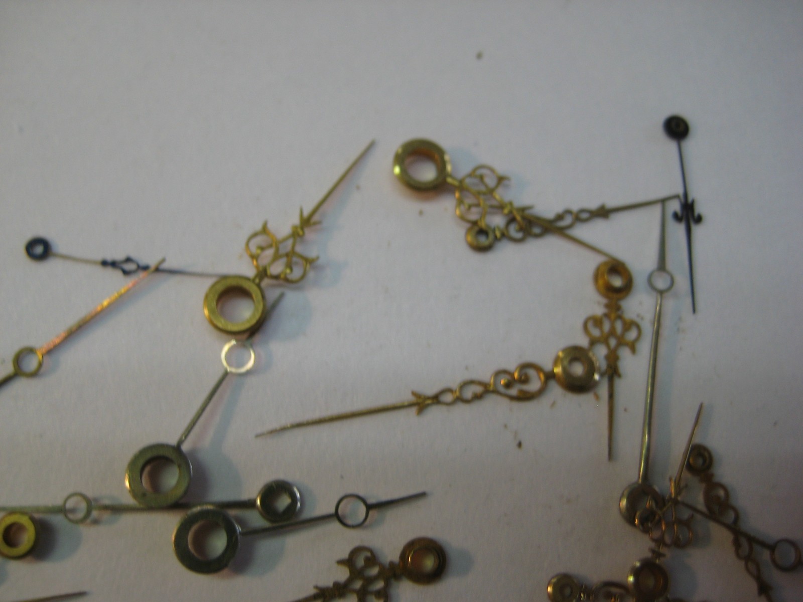 Lot 34 Vintage ~ Pocket Watch HANDS ~ Hour Minute ~ LOUIS XIV & Many OTHER