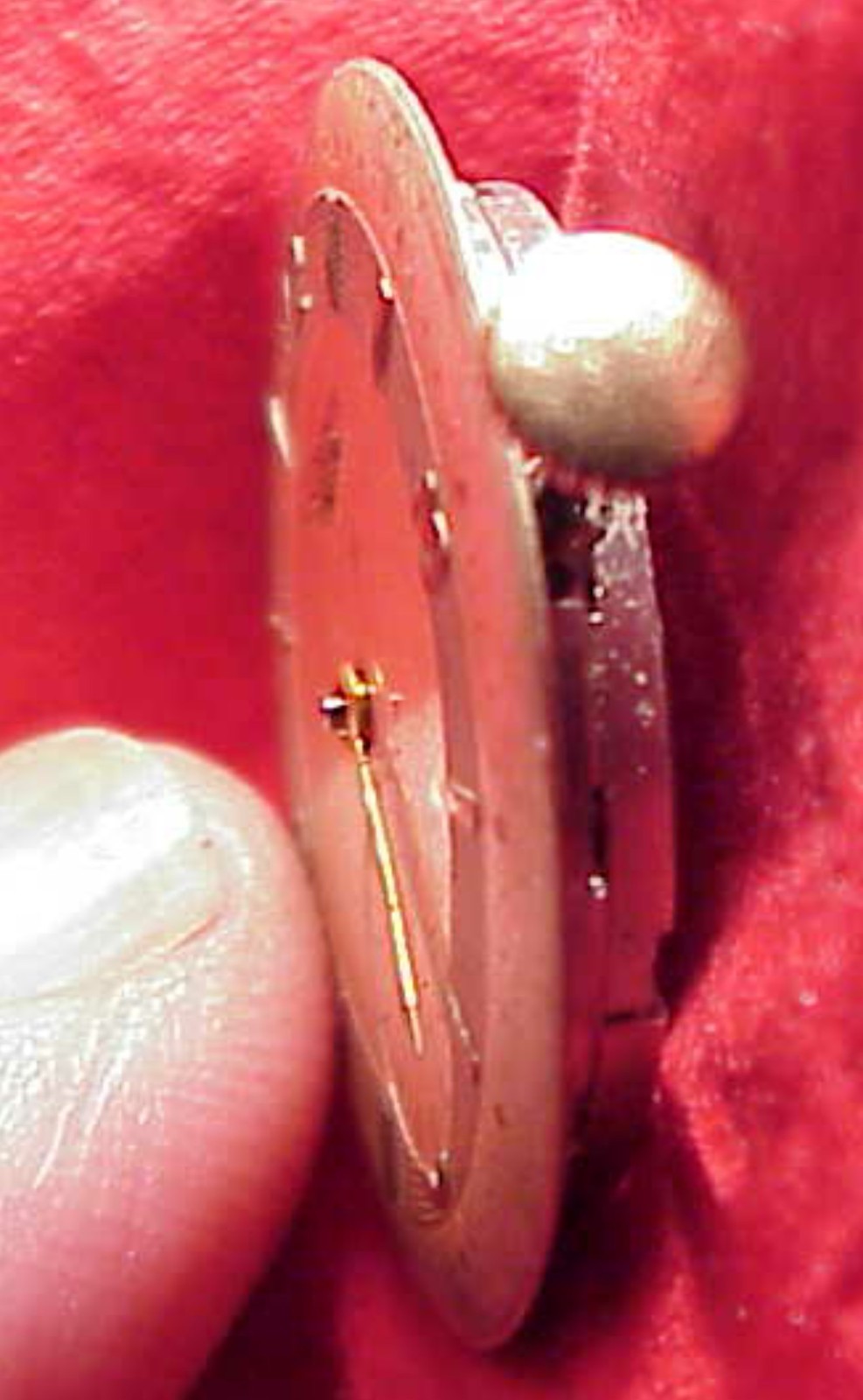 LONGINES 23Z SUB SECOND RUNS ON WINDING WRISTWatch Movement REPAIR PARTS