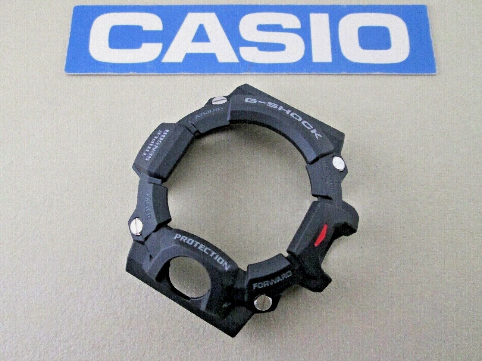 Casio G-Shock Rangeman GW-9400 GW-9400J black watch bezel + decorative screws