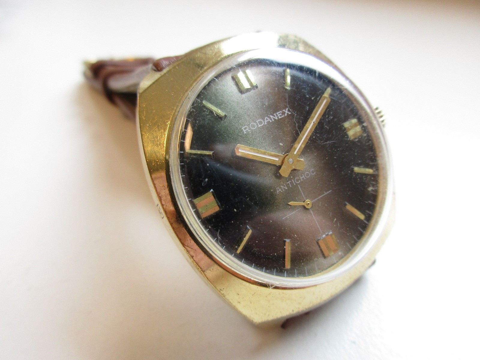 Rodanex 1970’s vintage men’s watch – FE cal. 233-60 movement – running